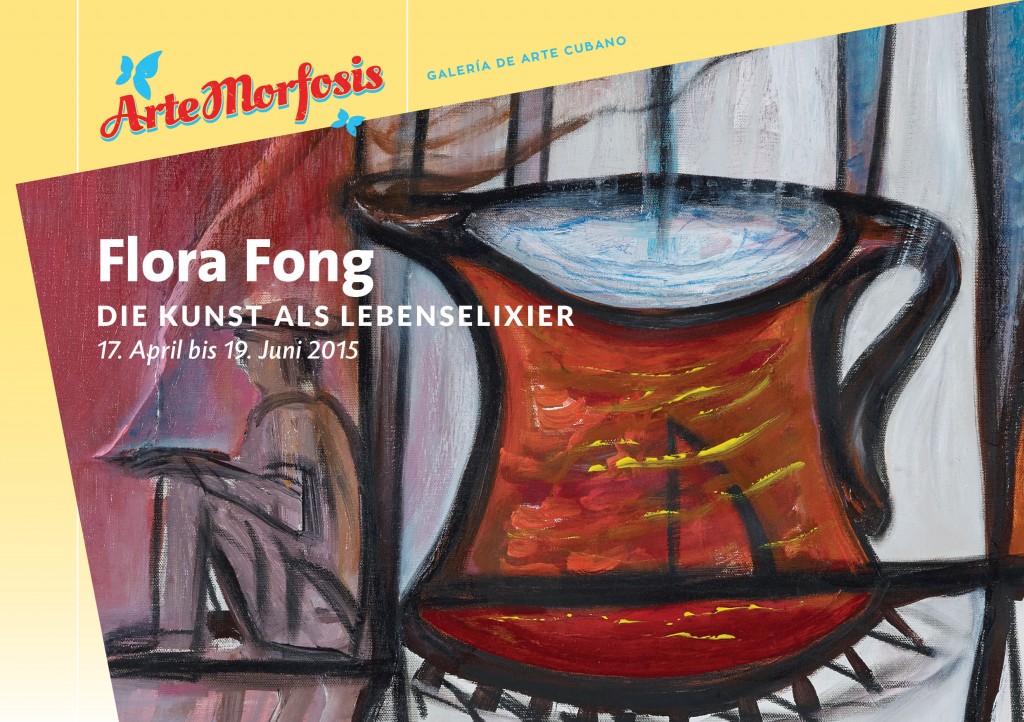 Invitation Card to Exhibitions of Flora Fong