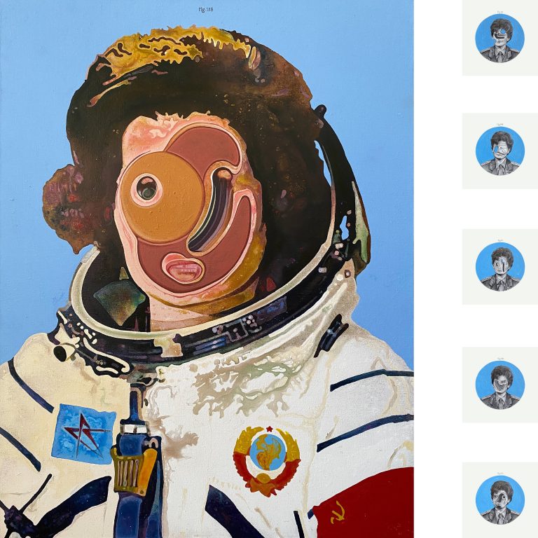 figs. 138-143. Valentina Tereshkova. by Jorge Rodríguez