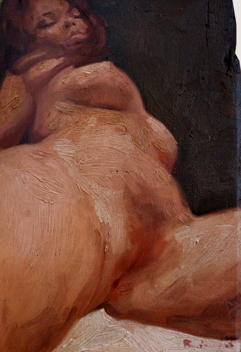 Intimate altarpiece by Luis Miguel Rivero