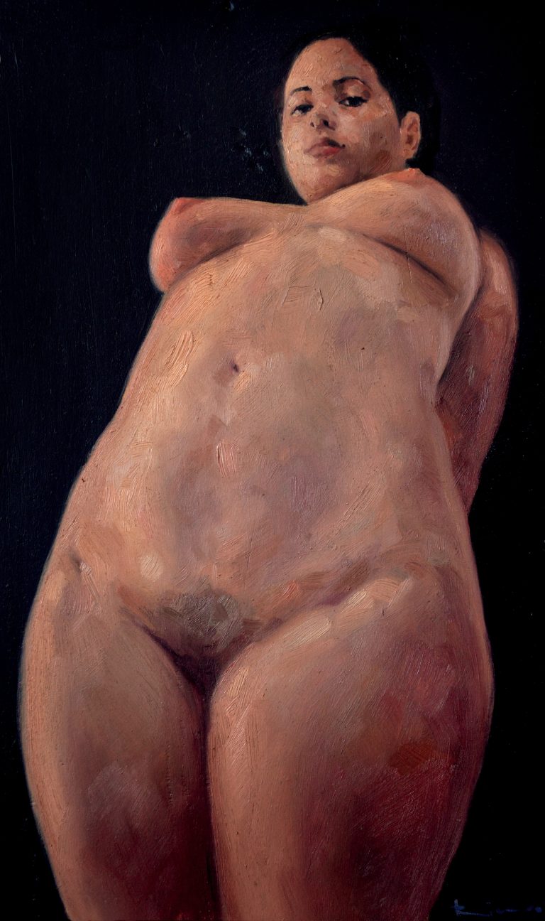 Intimate altarpiece by Luis Miguel Rivero