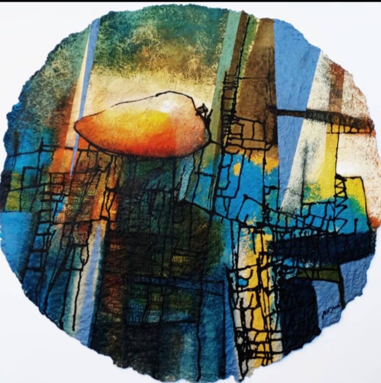 City with mangoes by José Omar Torres López