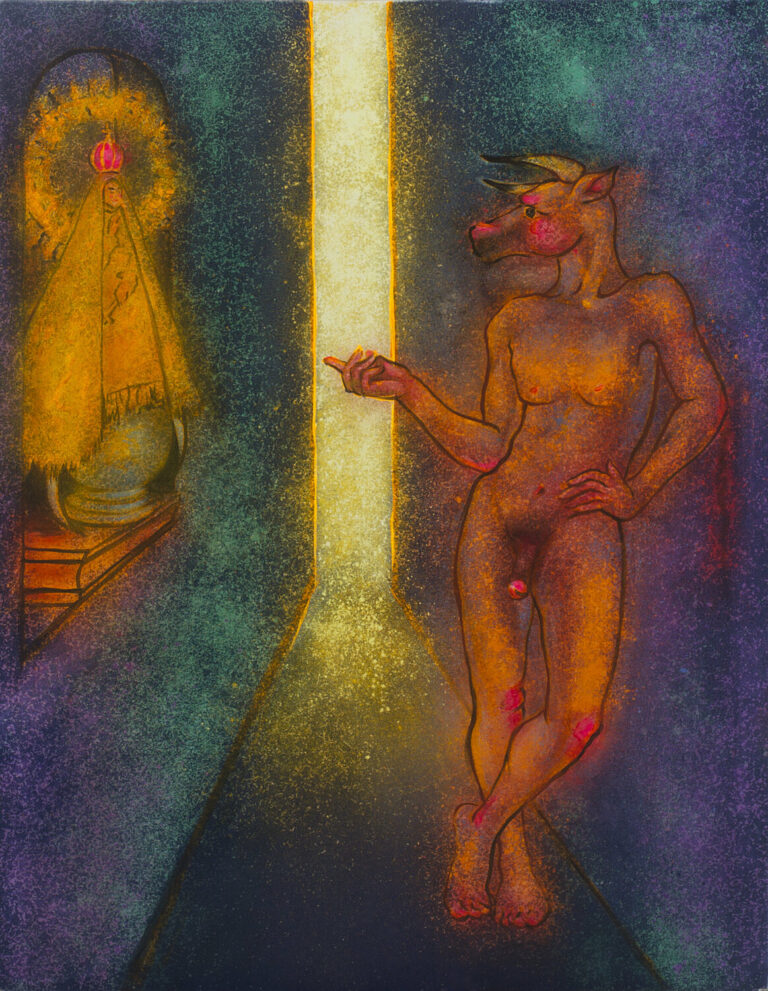 Asterion and the Virgin by Juan Rivero