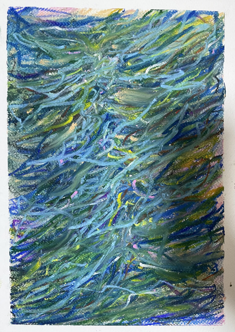 Water on water I by Evelyn Aguilar Sánchez