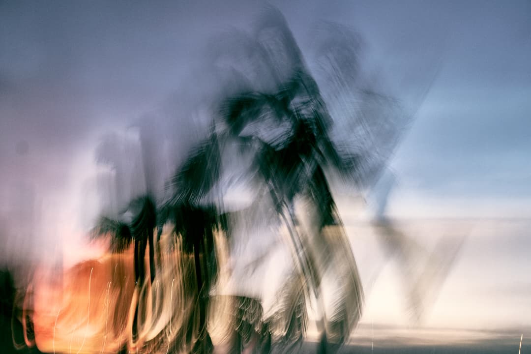 Contemporary photograph from the Obsidia 66 series exploring memory, homeland, and the idea of an island rebuilt through remembrance.