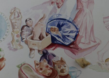 From the series Enameling Law