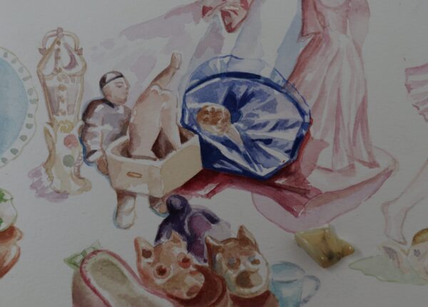 From the series Enameling Law